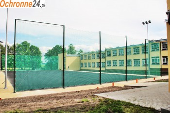 Przemyśl Ogrodzenie boiska szkolnego i piłkarskiego siatki ochraniające, 10x10 cm, 4 mm Sklep Przemyśl
